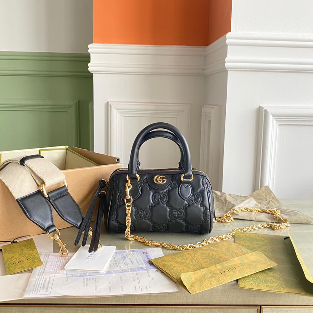 GG Matelassé mini bag