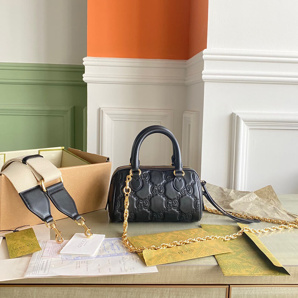 GG Matelassé mini bag