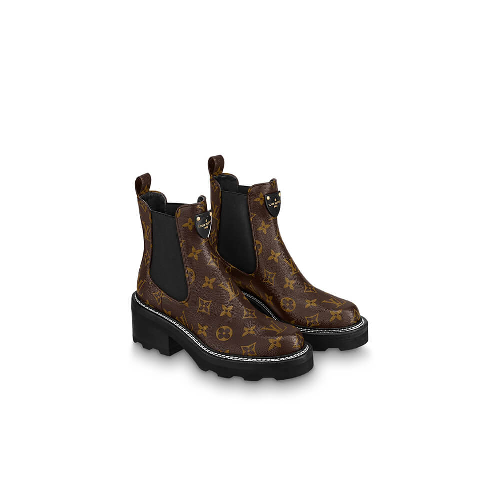 LV BEAUBOURG ANKLE BOOT