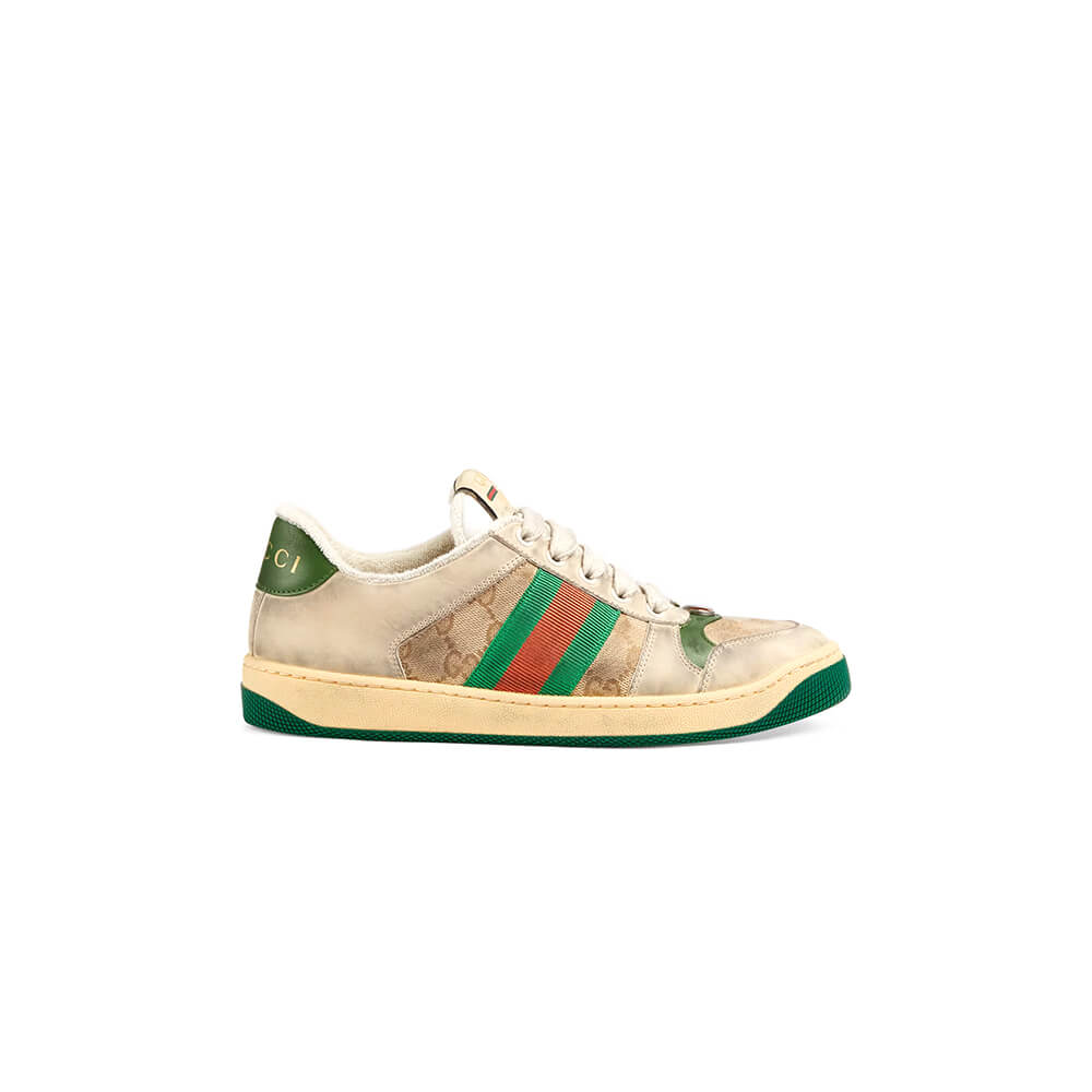 Screener leather sneaker