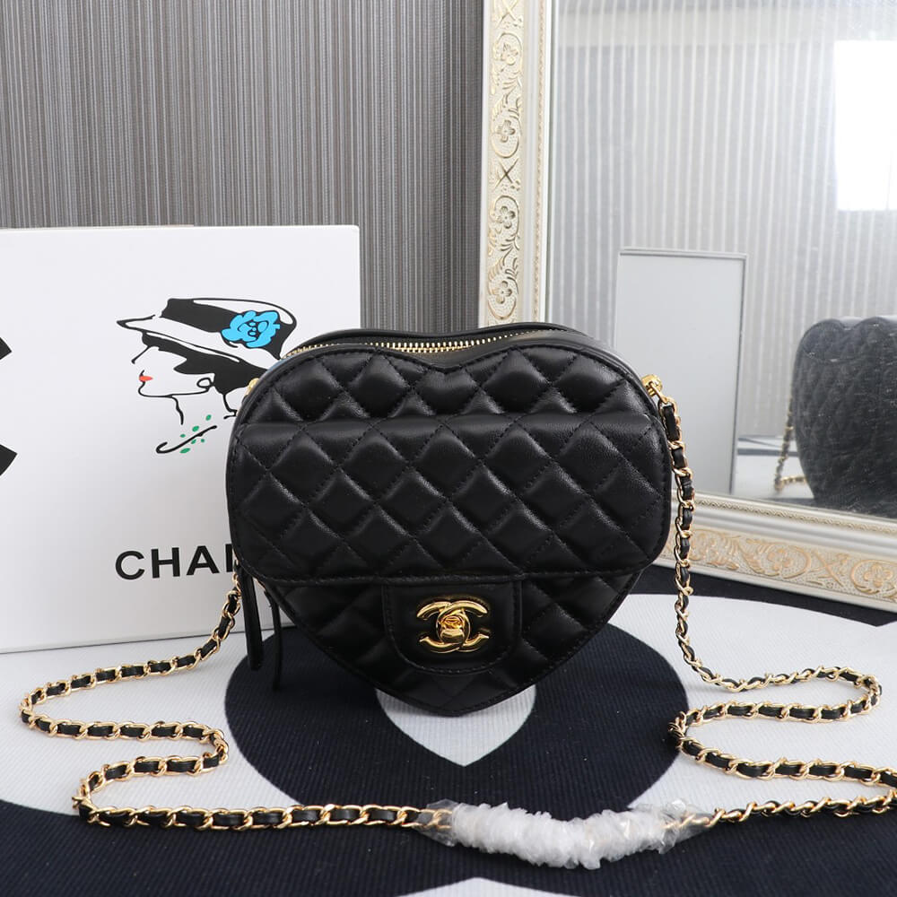 Chanel 22s Heart Bag