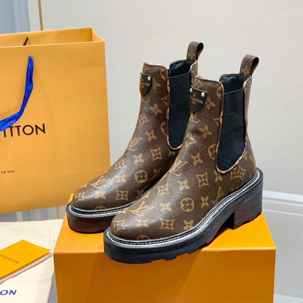 LV BEAUBOURG ANKLE BOOT