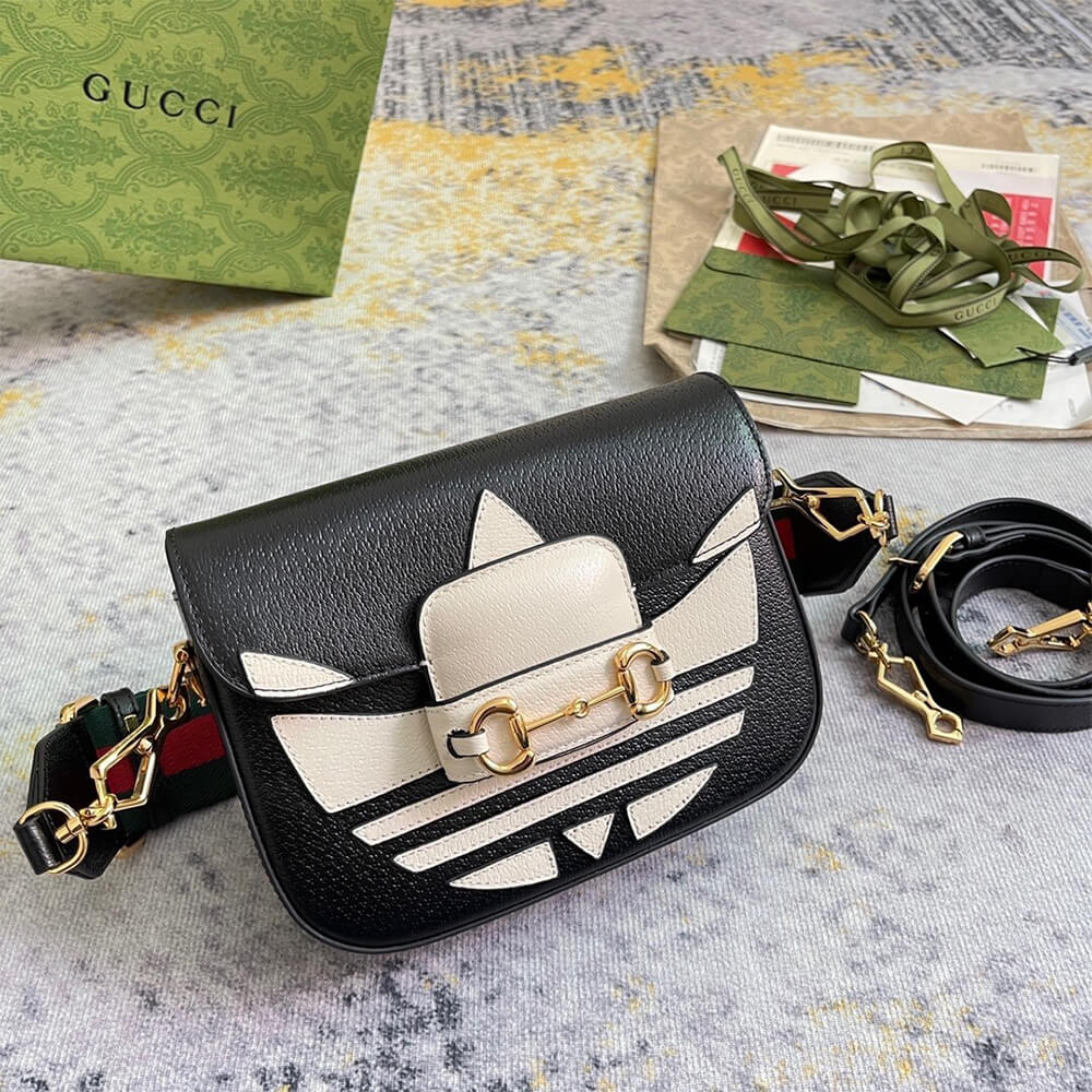 didas x Gucci Horsebit 1955 mini bag