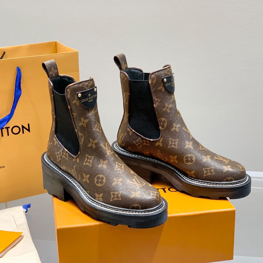 LV BEAUBOURG ANKLE BOOT
