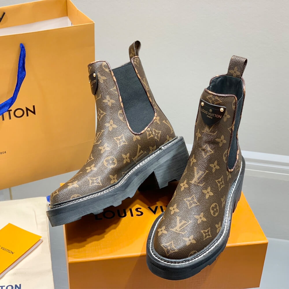 LV BEAUBOURG ANKLE BOOT