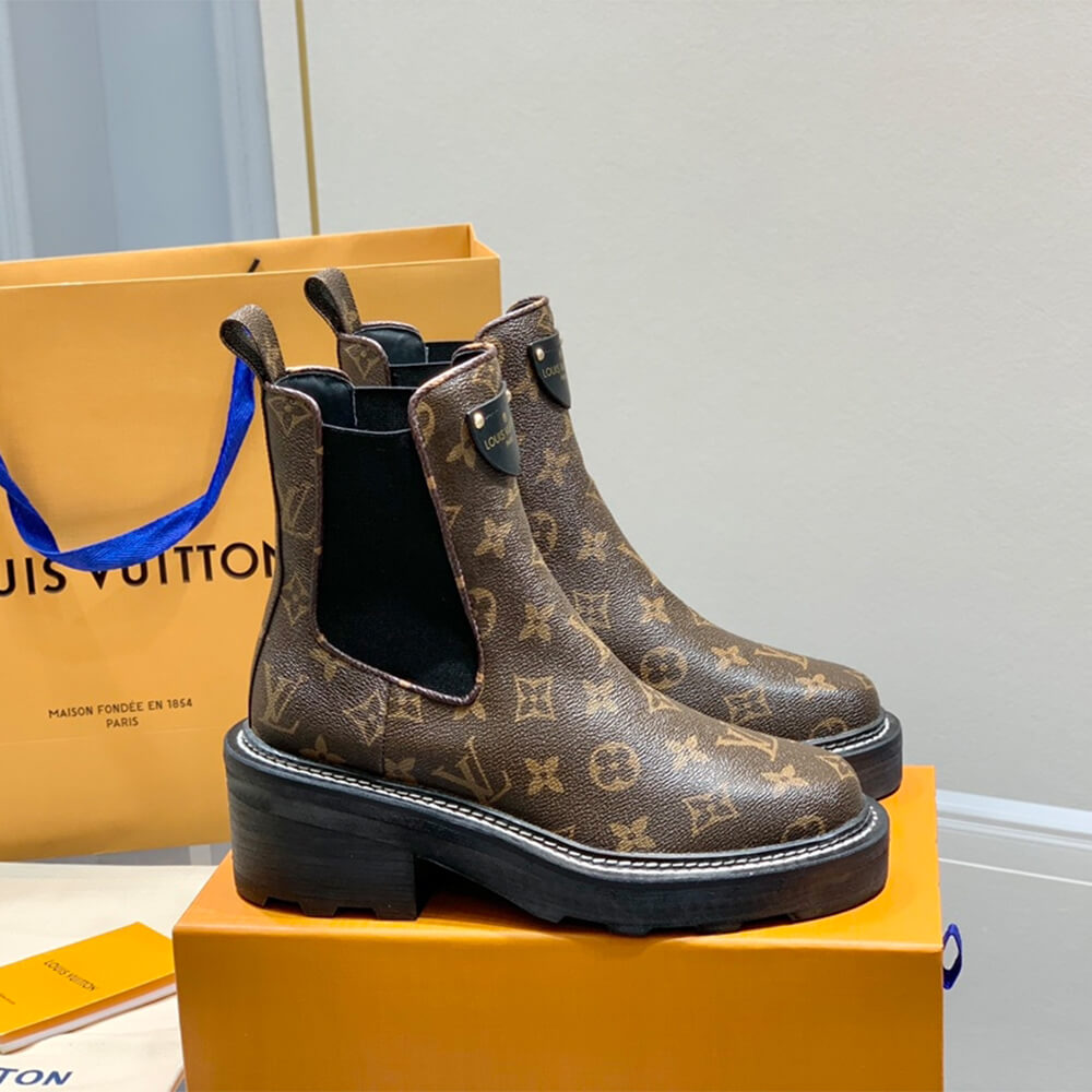 LV BEAUBOURG ANKLE BOOT
