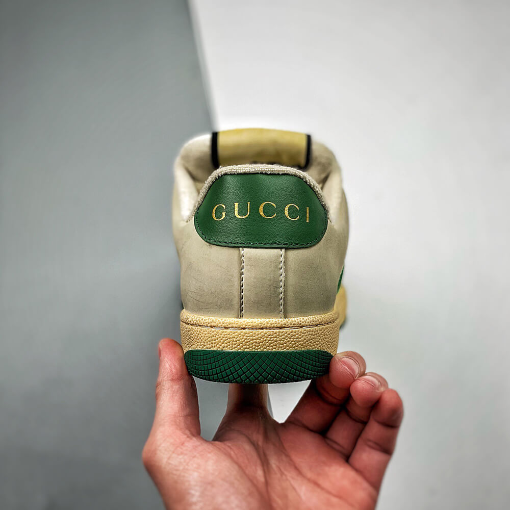 Screener GG leather sneaker
