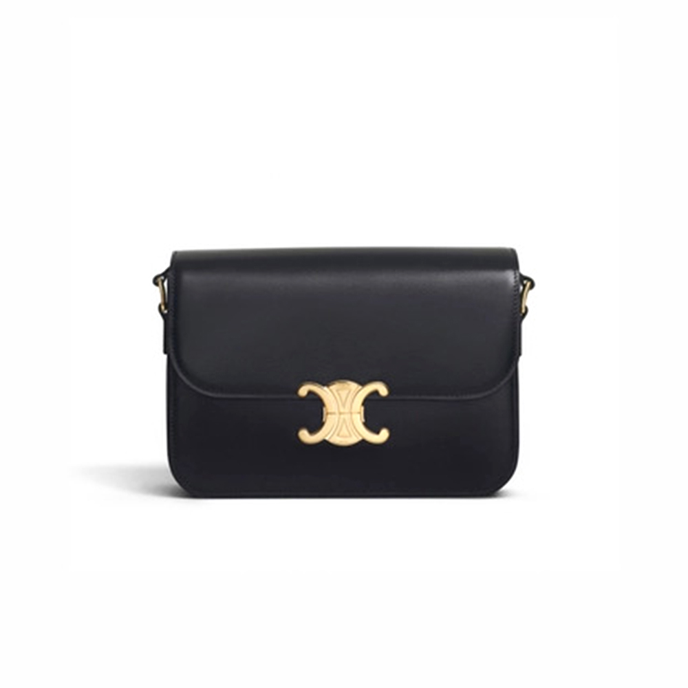 CLASSIQUE TRIOMPHE BAG IN SHINY CALFSKIN