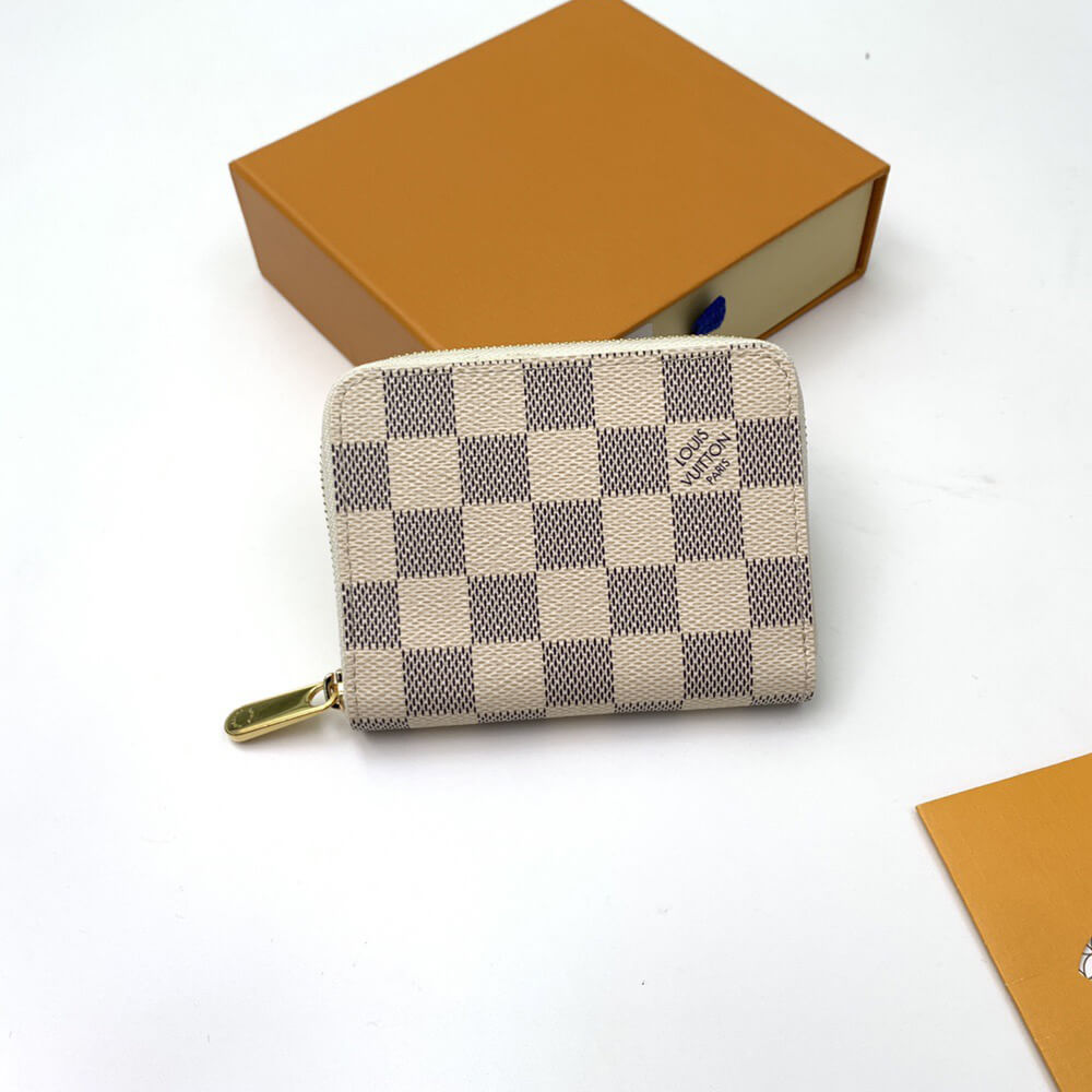 DAMIER AZUR ZIPPY COIN PURSE