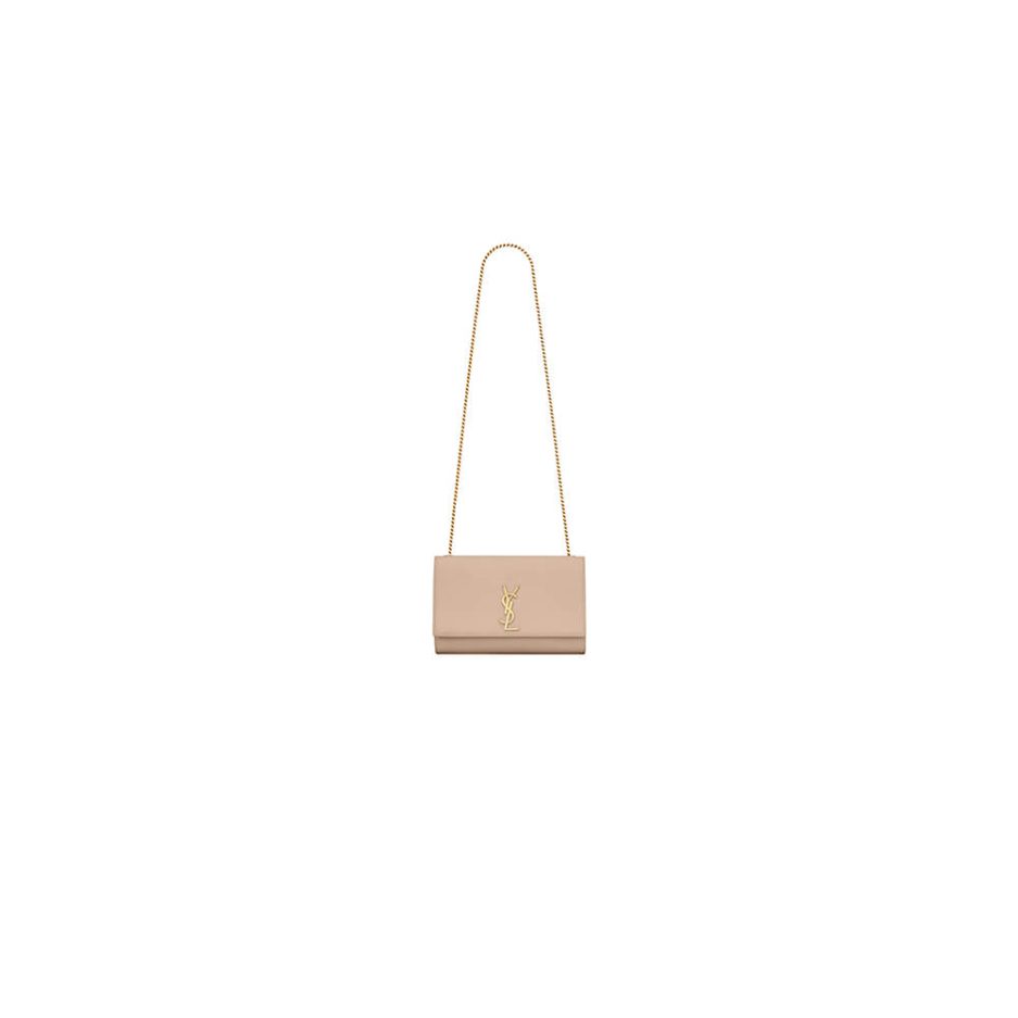 YSL kate medium in grain de poudre embossed leather