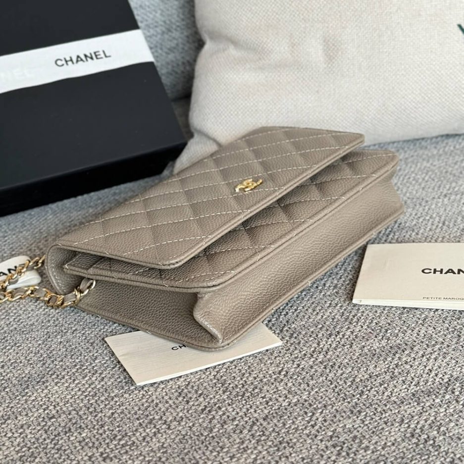 Chanel classic chain wallet