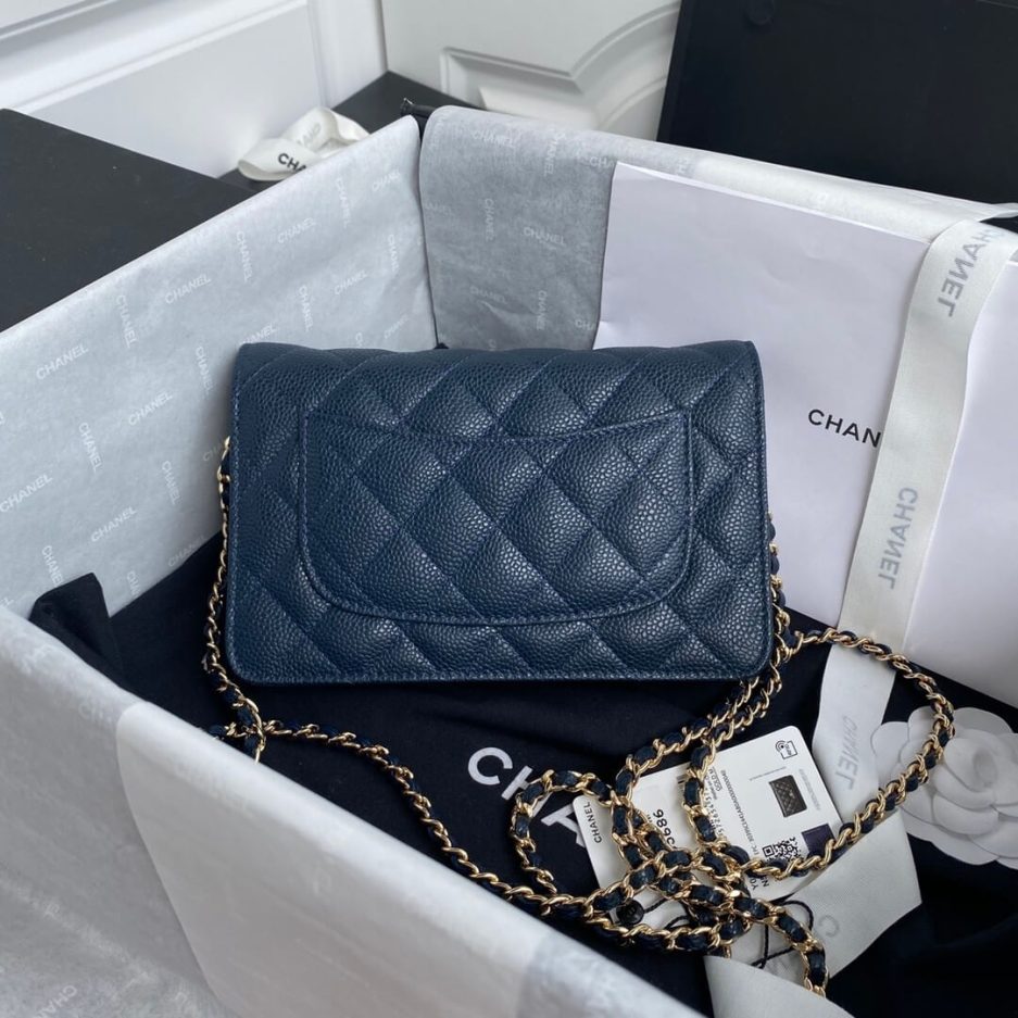 Chanel classic chain wallet