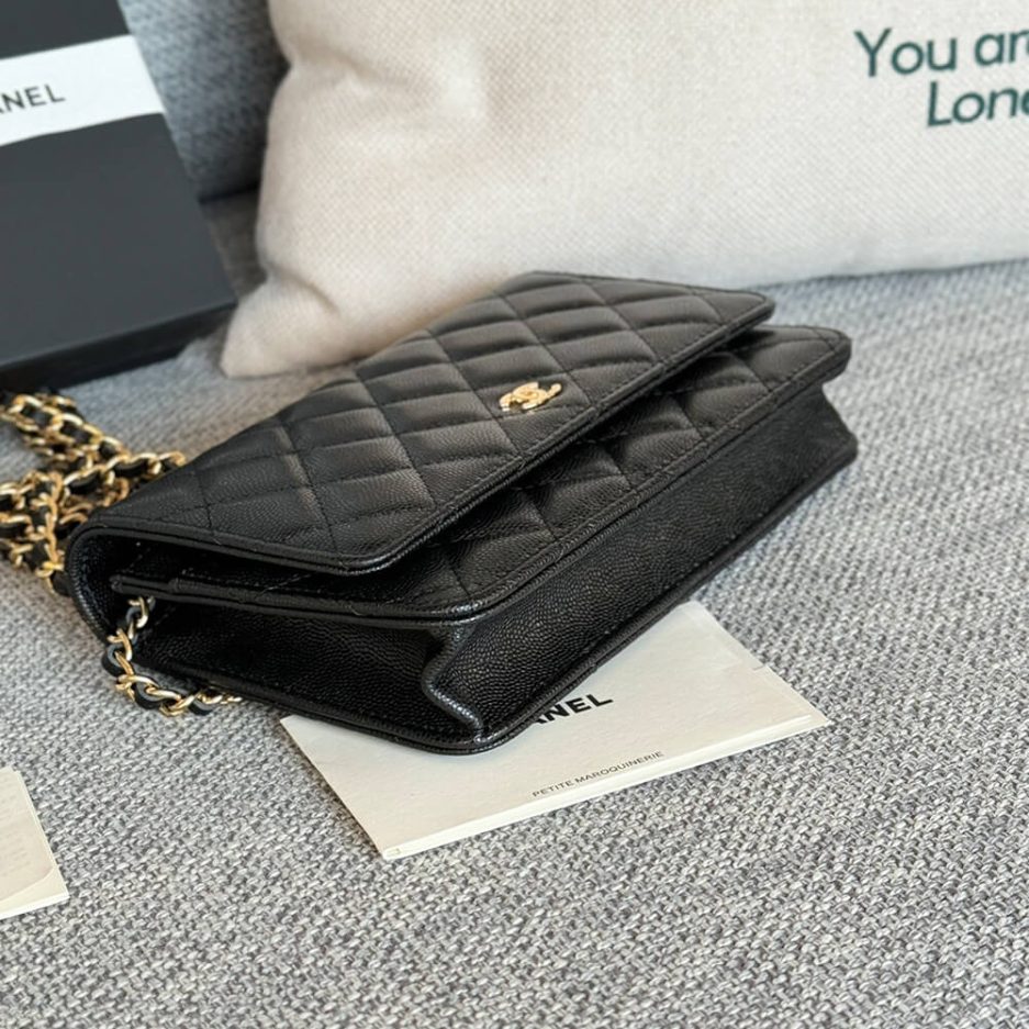Chanel classic chain wallet