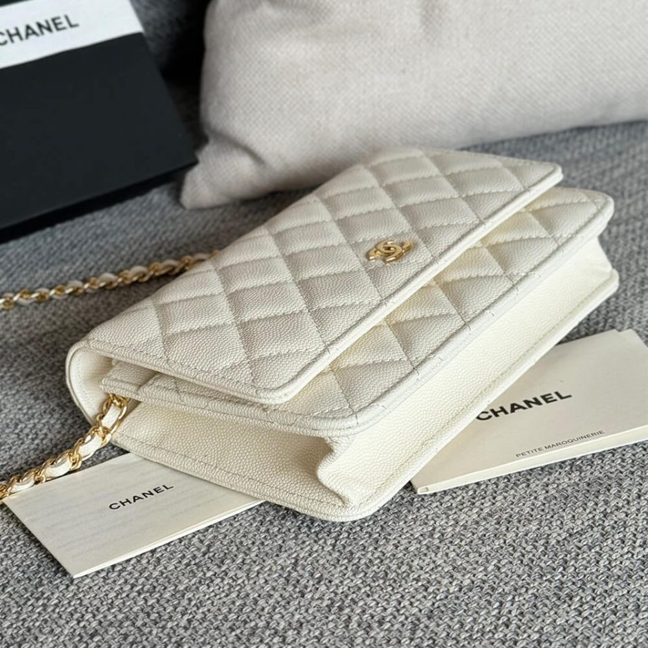 Chanel classic chain wallet