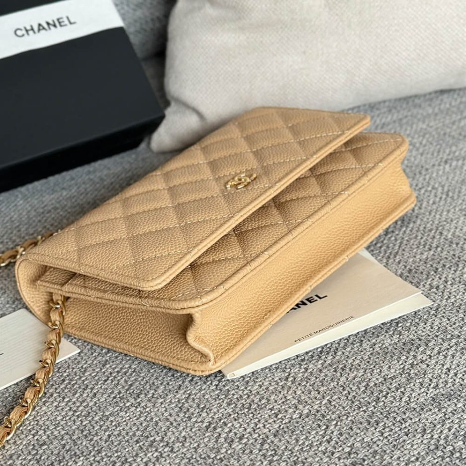 Chanel classic chain wallet