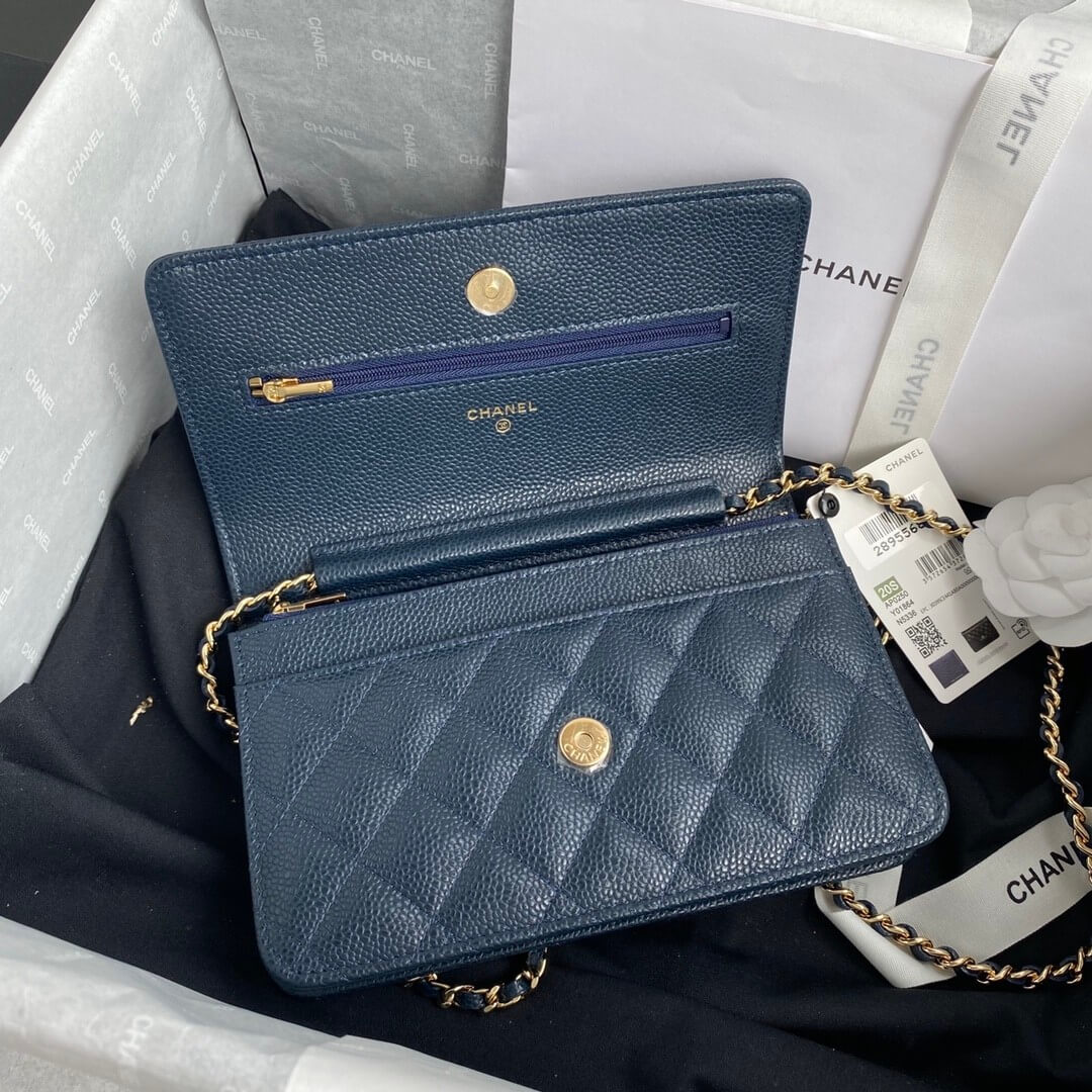 Chanel classic chain wallet