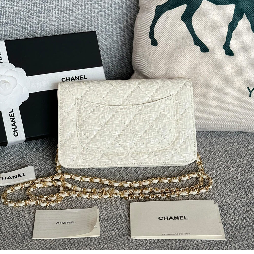Chanel classic chain wallet