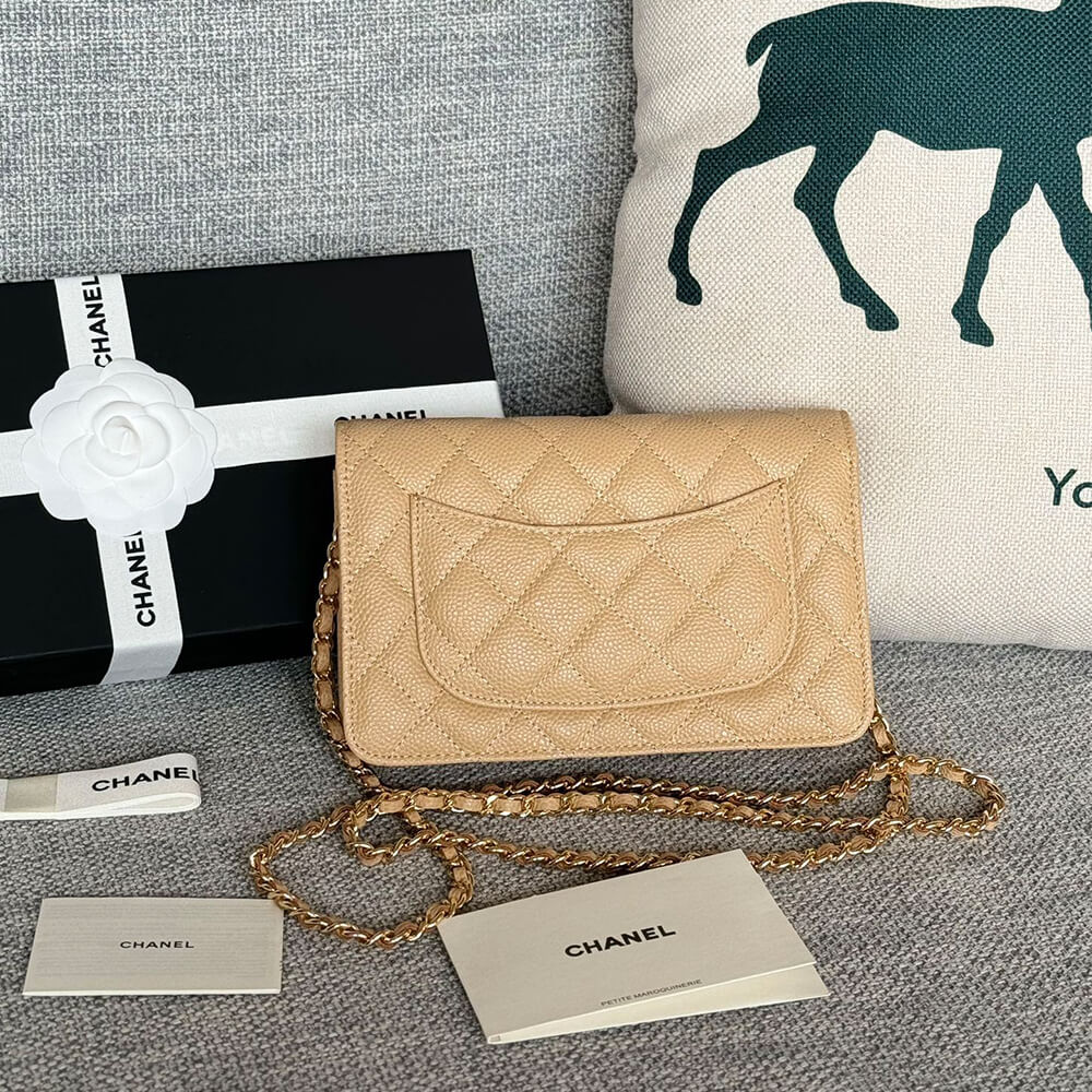 Chanel classic chain wallet