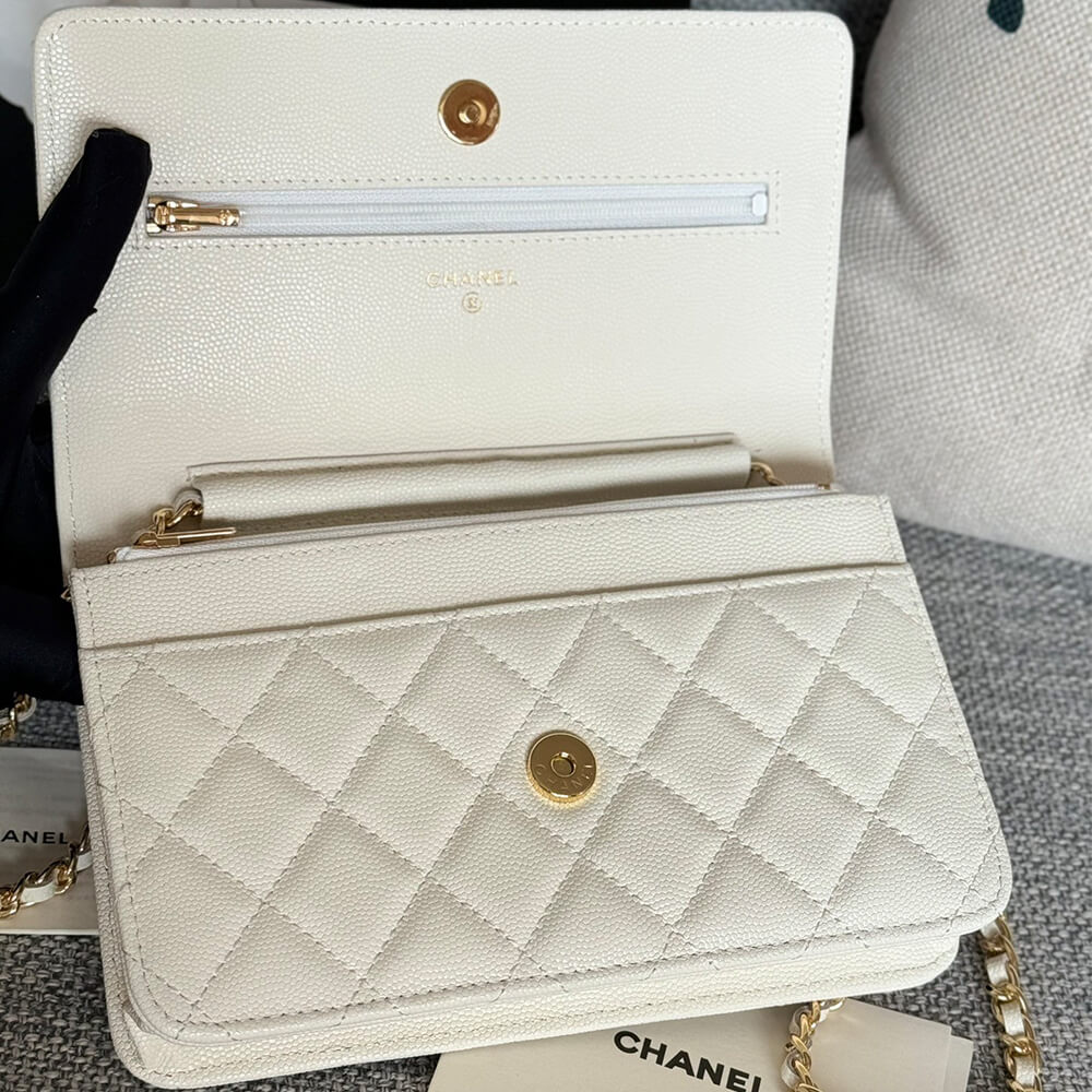 Chanel classic chain wallet