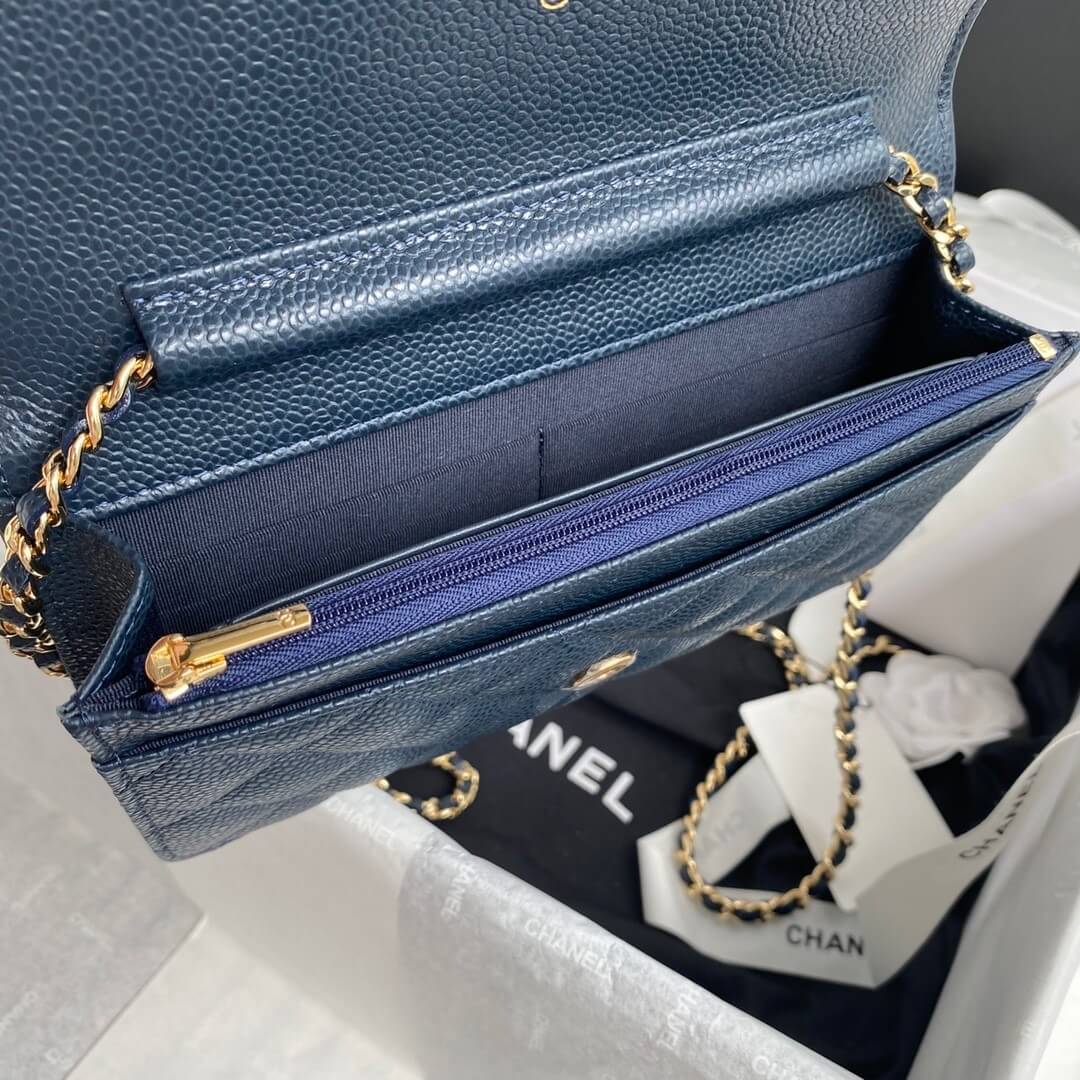 Chanel classic chain wallet