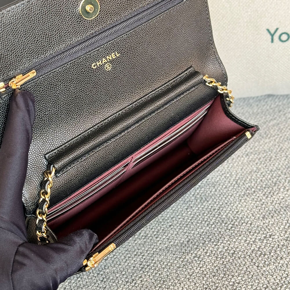 Chanel classic chain wallet