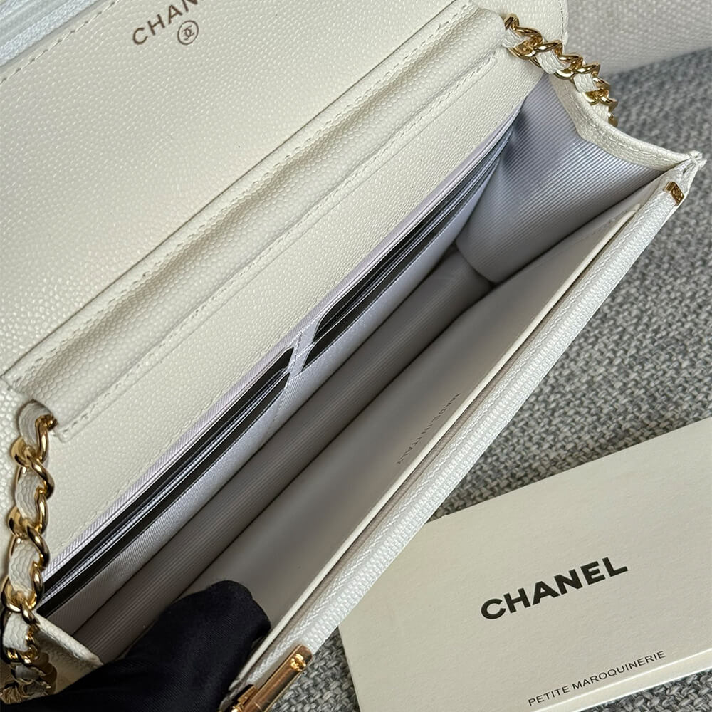 Chanel classic chain wallet